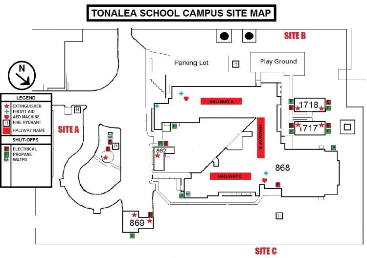 School Campus Map