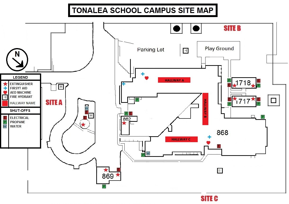 School Campus Map